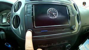 RCD 330G плюс- Визуализация кормы тигуана в парктронике.