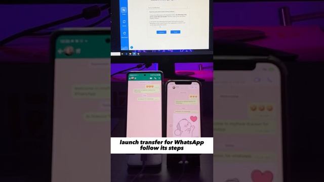 How to Transfer WhatsApp chat from iPhone to android #transferwhatsapp #iphonetips #iphone14 #fypシ