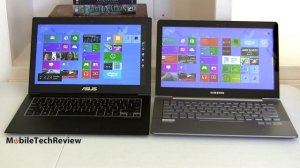 Samsung Series 7 Ultra vs Asus Zenbook Prime UX31A Touch Comparison Smackdown