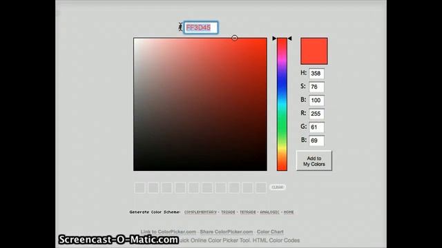 Color Picker Tutorial смотреть онлайн