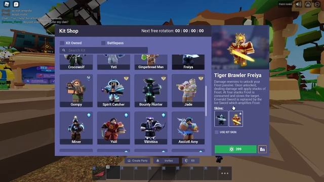 VICTORIOUS BARBARIAN SKIN + BOBA BLASTER (Roblox Bedwars Season 4) смотреть онлайн