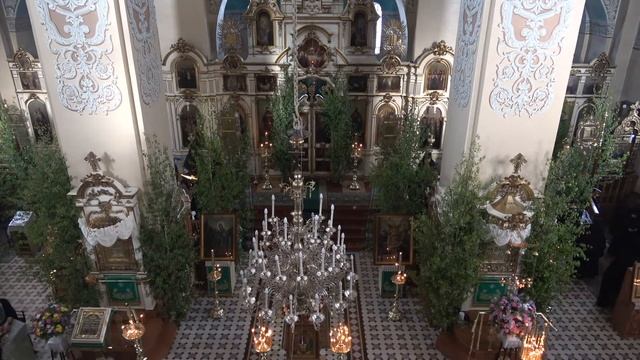 03.06.2023. Суббота. Всенощное бдение. День Святой Троицы. Пятидесятница. смотреть онлайн