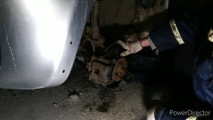 Тойота рав 4 2,замена шаровой