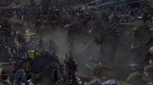 Total war Warhammer iii | HIGH ELVES vs GREENSKINS | Total War Warhammer 3 Cinematic Battle
