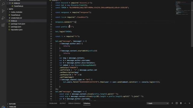 Connecting And Saving To Databases | Mod Mail | Ep.3 | Discord.js | Mongoose | MongoDB