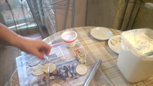 мгновенные розочки из холодного фарфора