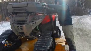 динли 800 на гусеницах