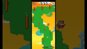 играю Wall Kickers ОБЕЗЬЯНА ПРЫГАЕТ