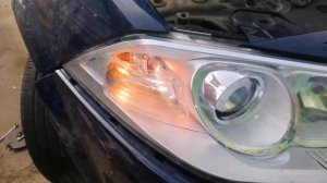 Очень сложная замена лампы поворотника Renault Megane2