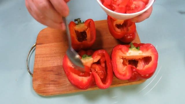 Запеченный перец в духовке
