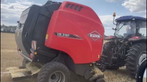 Одна минута и тюк готов! Пресс-подборщик Kuhn VB3160