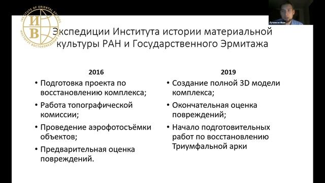 Российские археологические экспедиции в Пальмиру: история и современность. Лученков И.Р.