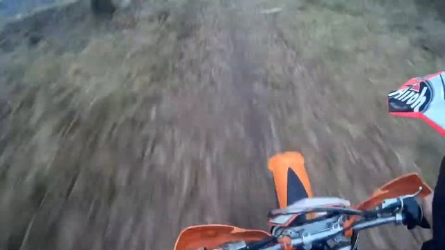 Эндуро в карьере на КТМ 200 EXC смотреть онлайн