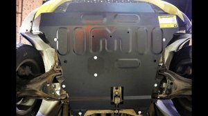 Усиленная защита переднего бампера для Рено Дастер Motodor 71701