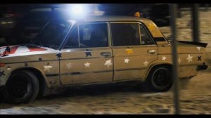 валим боком на жиге , ночное движение #жига #дрифт #валимбоком #машины #развал