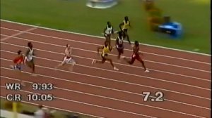 Финишная скорость на 100 метровке