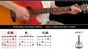 HAVE YOU EVER SEEN THE RAIN - CCR - Guitar lesson - Acoustic guitar (with chords & lyrics)