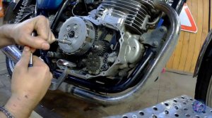 Типичные ПОЛОМКИ HONDA CB 400 SS. Замена СЦЕПЛЕНИЯ