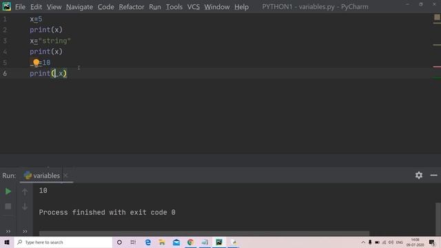 Python Variables||Python Programming For Beginners||PART-4