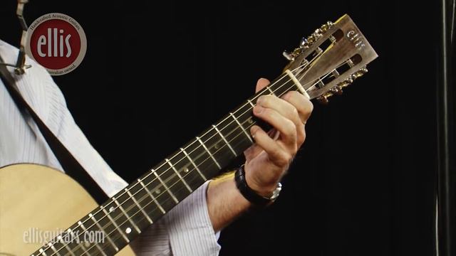 fingerpicking blues acoustic guitar 000 12 fret slotted head stock played by Dave Capper смотреть онлайн