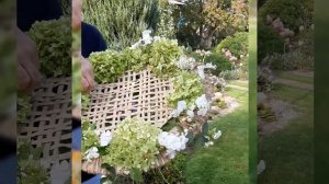 мастер-класс "Садовый букет на каркасе из рогоза" 5 сентября 2020 г.