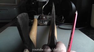 Насадка топоров на топорище на крест (мой опыт)