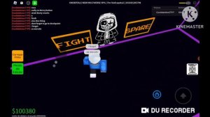 obby creator Sans multiverse rpg