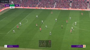 FIFA 23 : RTX 3060 12 GB + Ryzen 5700X : Manchester United V Tottenham (WordClass AI): ULTRA Graphi