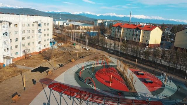 Сквер в Новой Чаре смотреть онлайн