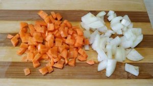 Овощной суп с брюссельской капустой