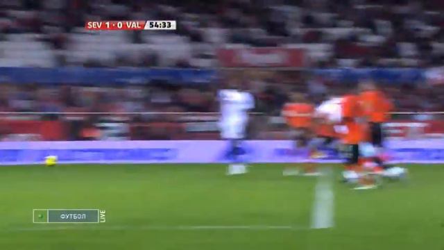Севилья - Валенсия - 1-0 Негредо (8.11.2010) смотреть онлайн