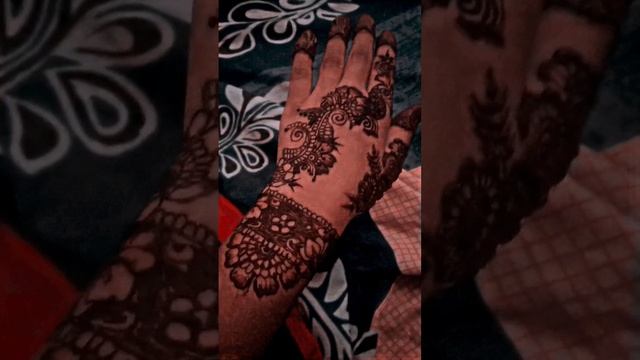 beautyful bridal mehendi design #sorts смотреть онлайн