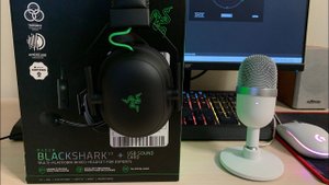 Лучшие игровые наушники до 7000. Razer Black shark v2 usb sound card