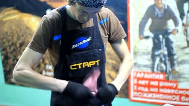 Видео урок №5 Перебор задней втулки кассетной. смотреть онлайн