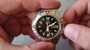 Vintage Orient Diver 200m. Automatic. Винтажный дайвер Orient 200m.