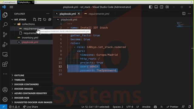Ansible Collection: IoT Stack, role: NodeRED