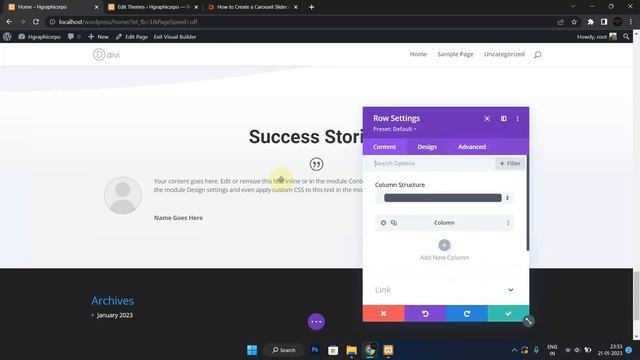 Divi Custom Slider Carousel without using any Plugin very easy tutorial | H Graphicspro смотреть онлайн