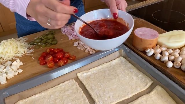 БЫСТРАЯ ПИЦЦА - рецепт от Оли Белькович!