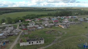 Мадаево. Вокруг Сергиевской церкви. DJI Mavic AIR