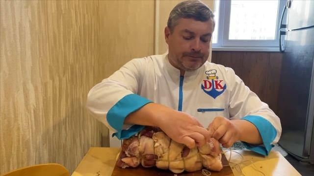 Рулет из 2х свиных рулек. Просто, но невероятно вкусно!