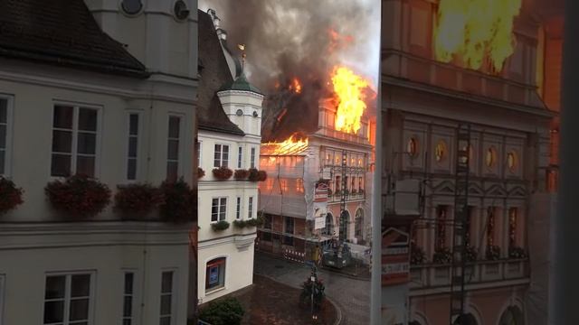 Dillingen Brand