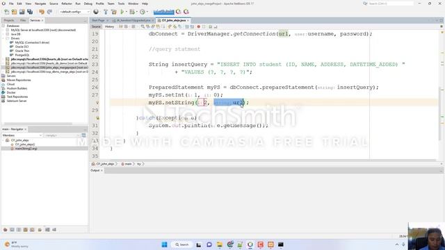 2. Simple program that insert data смотреть онлайн