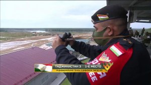 Двенадцатый заезд индивидуальной гонки «Танкового биатлона» АрМИ-2020