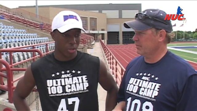 NUC - Aaron Piper - U100 Southwest 2012 - 11th Grade RB MVP - National Underclassmen смотреть онлайн