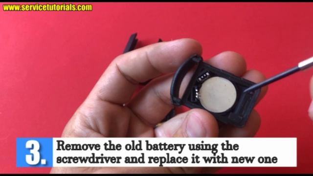 How to replace / change key fob battery Opel Corsa C, Astra G, Agila, Combo, Meriva in 4 steps смотреть онлайн