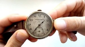 ОБЗОР И ЗАГАДКА Антикварных Наручных Часов. Tavannes Watch Co Швейцария