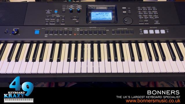 Yamaha PSR-EW425 Keyboard - Tutorial Part 1/2 смотреть онлайн