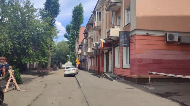 улица Дзержинского и красноармейская в Иркутске