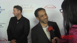 Dale Godboldo interviewed at International Myeloma Foundation 12th Comedy Celebration #IMFComedy