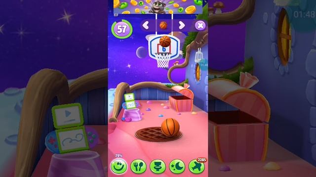 My Talking Tom 2 Shorts | Basketball Challenge | Level 999